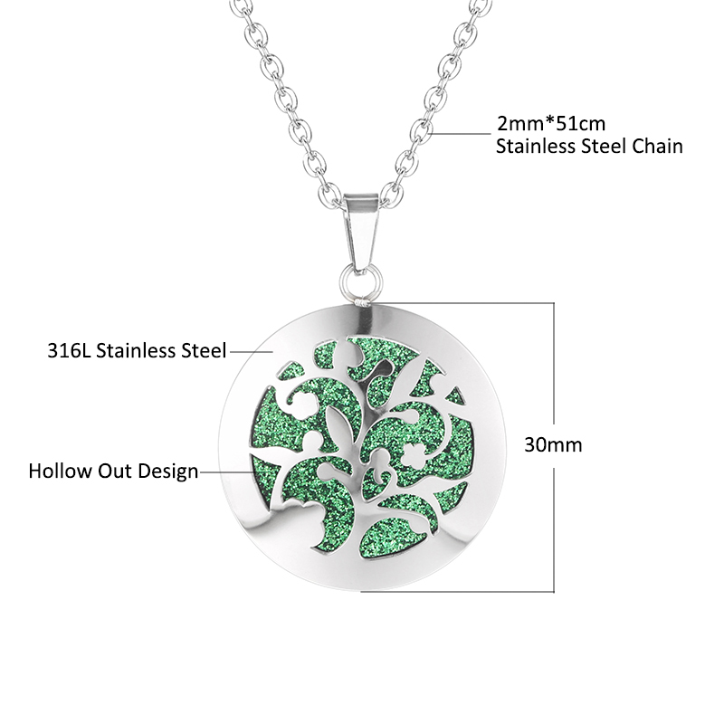 新しいシンプルなアロマセラピーエッセンシャルオイルディフュー - Heart Locket Necklace Photo のレビューと価格