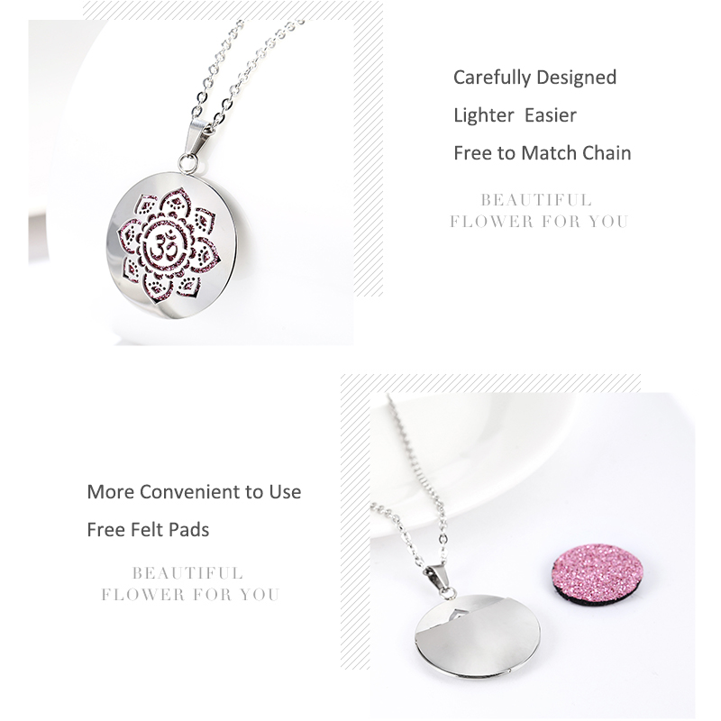 新しいシンプルなアロマセラピーエッセンシャルオイルディフュー - Heart Locket Necklace Photo のレビューと価格