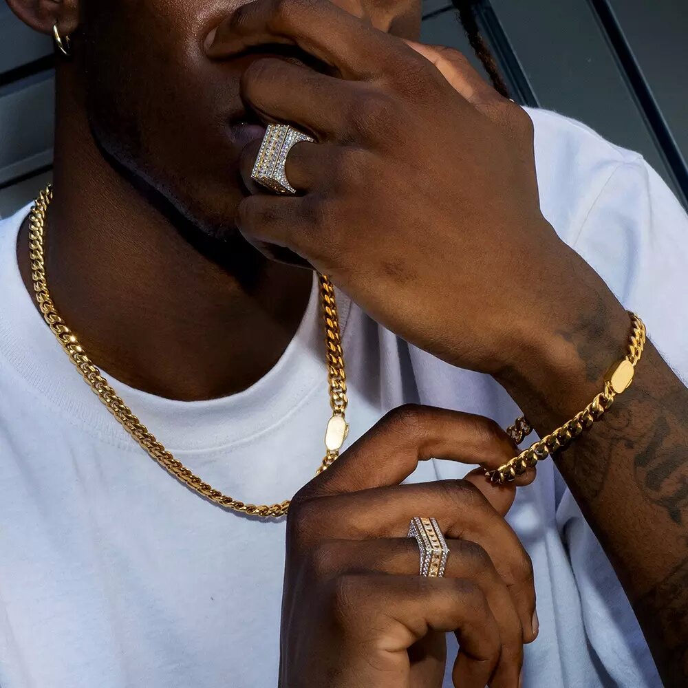 6-12 ミリメートル幅新スタイルステンレス鋼キューバチェー - Cuban Link Chain 12Mm のレビューと価格