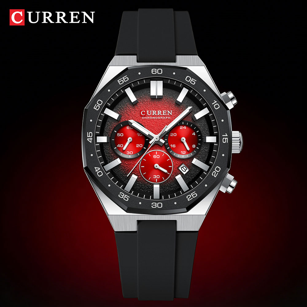 CURREN ファッションカジュアルメンズスポーツウォッチク - Watch Accessories のレビューと価格