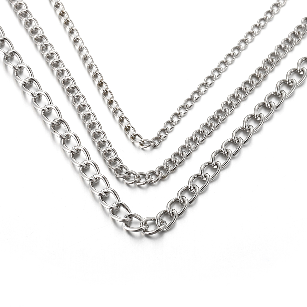 2 メートル 2.5/3.5/4.5 ミリメートル金属フラッ - Body Jewelry のレビューと価格