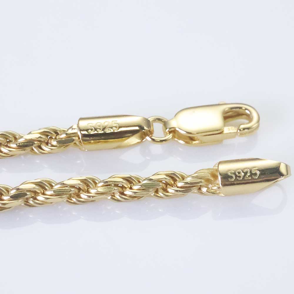 ESKEEM 3 ミリメートル/5 ミリメートル男性女性 P - 925 Sterling Silver Chain Necklace Men のレビューと価格