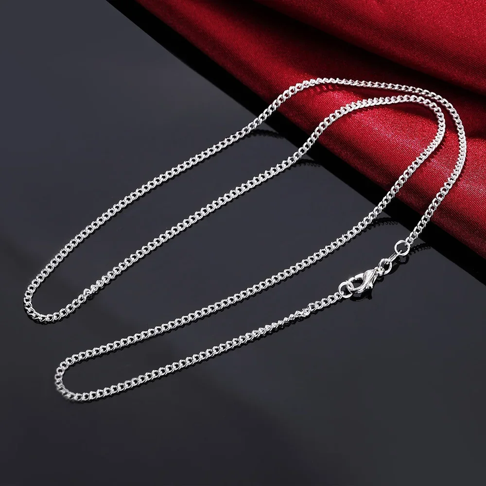 925 スターリングシルバー 40-75 センチメートルロン - Cuban Link Chain 12Mm のレビューと価格